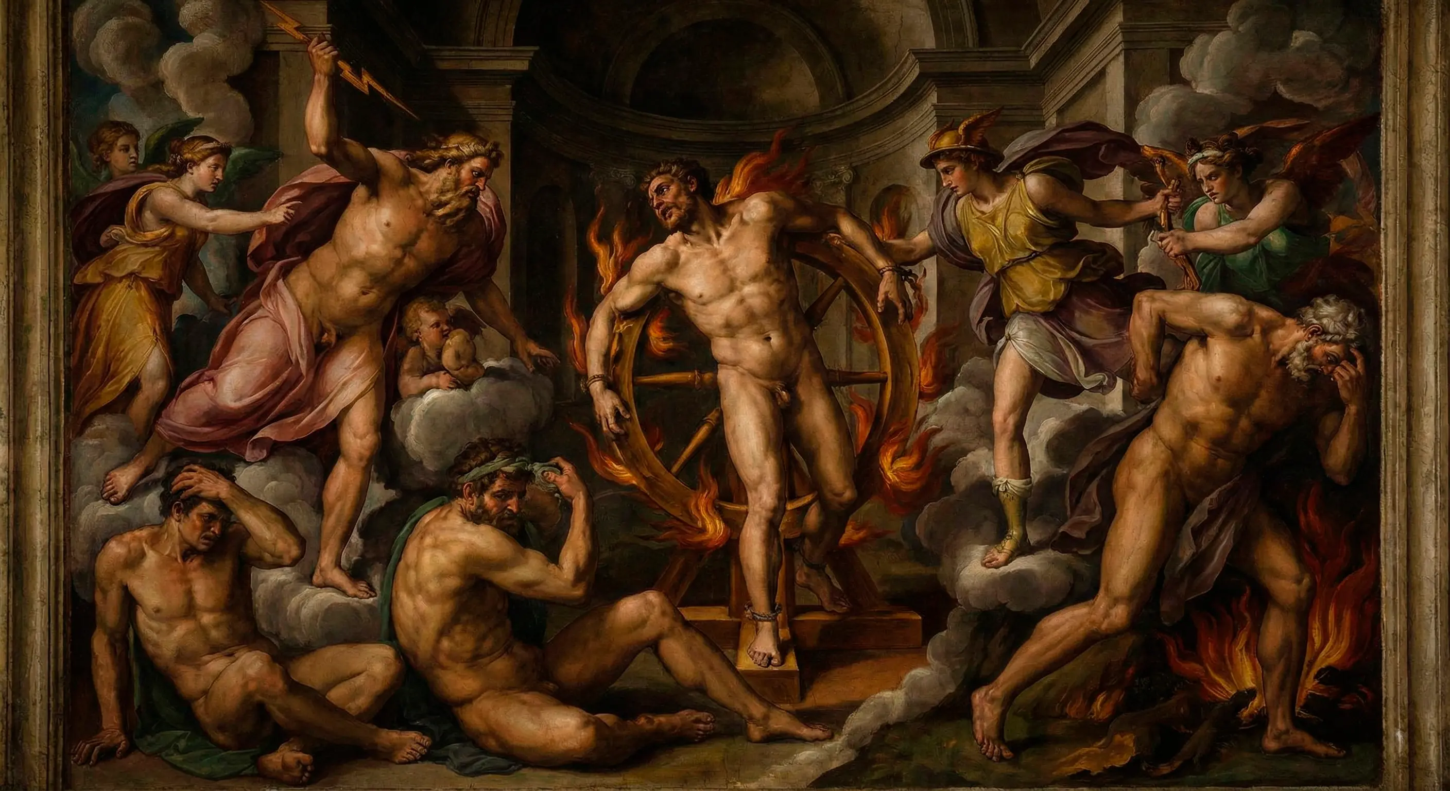 Mito de Íxion: Traição, centauros e a roda eterna