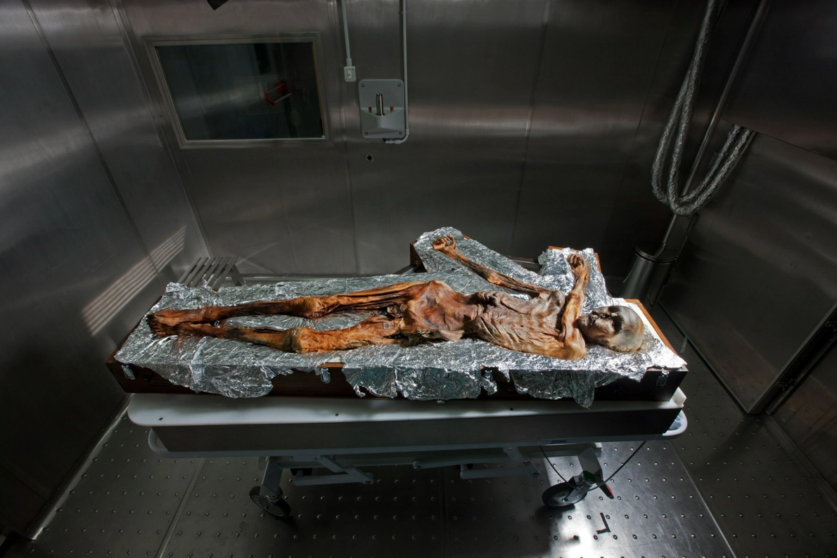Ötzi - fonte: Natgeo – Robert Clark
