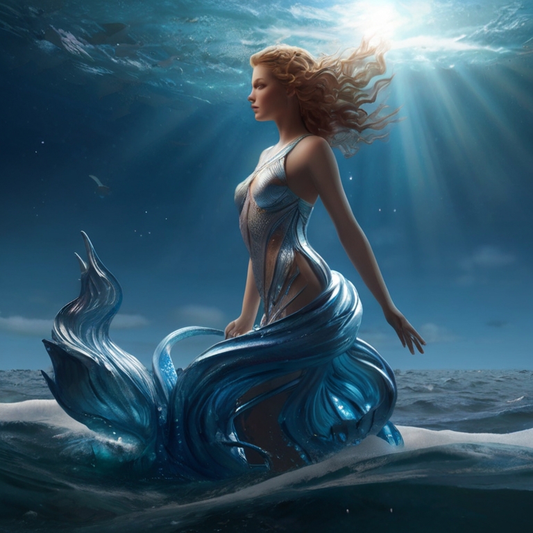 Representação de Deidade do Mar